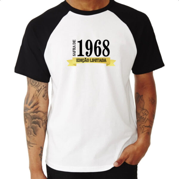 Camiseta Raglan Safra de 1968 - Imagem 3