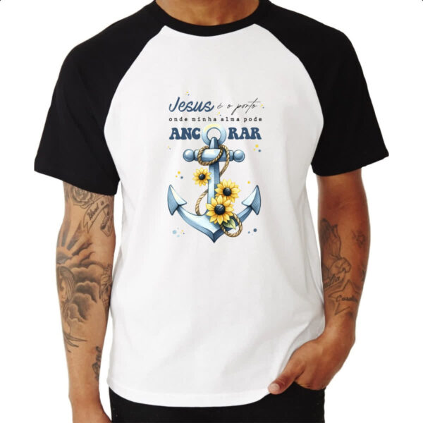 Camiseta Raglan Salmos Ancora - Imagem 3