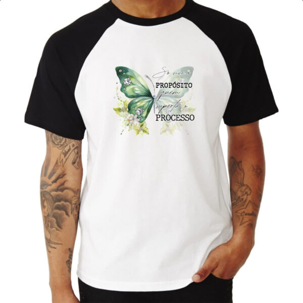 Camiseta Raglan Salmos proposito - Imagem 3