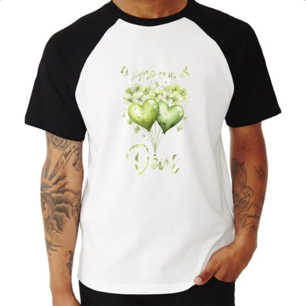 Camiseta Raglan Salmos sopro - Imagem 3