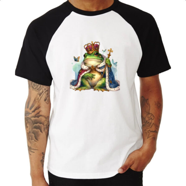 Camiseta Raglan Sapo rei - Imagem 3