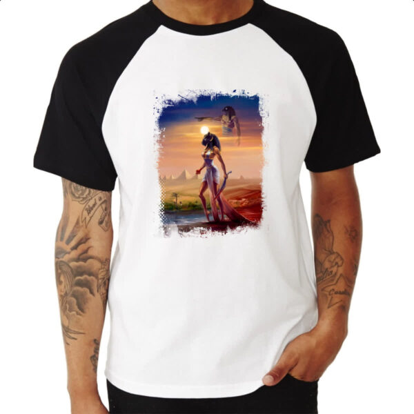 Camiseta Raglan Sekhmet e Horus - Imagem 3