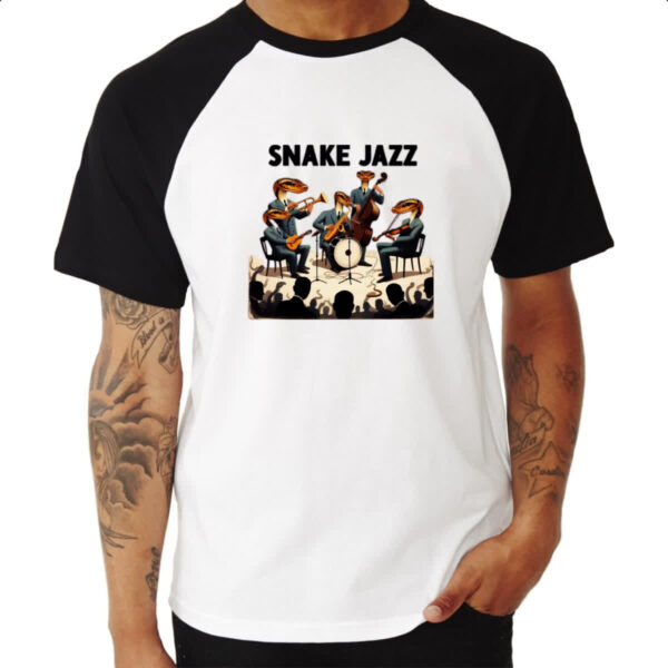 Camiseta Raglan Snake Jazz - Imagem 3