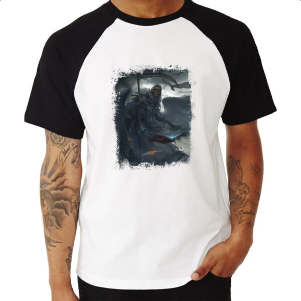 Camiseta Raglan A morte e seu diario - Imagem 3