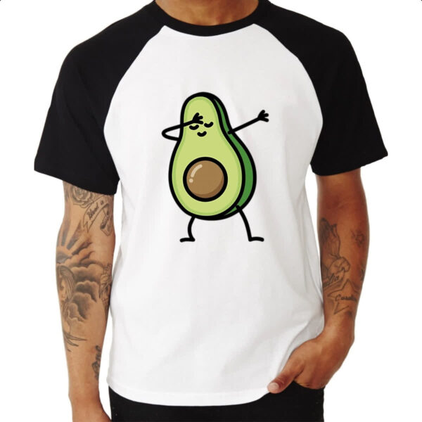 Camiseta Raglan Abacate dab - Imagem 3