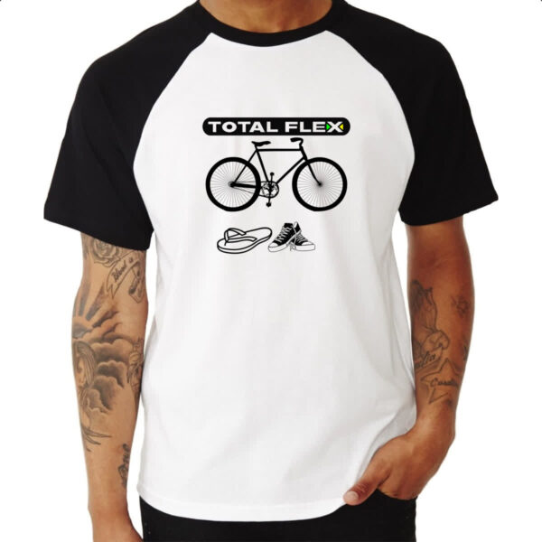 Camiseta Raglan Bicicleta Total Flex - Imagem 3