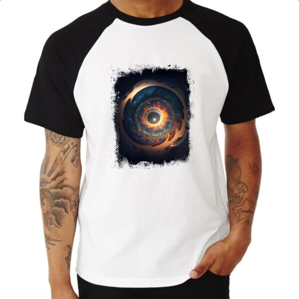 Camiseta Raglan Big Bang Universo 3 - Imagem 3