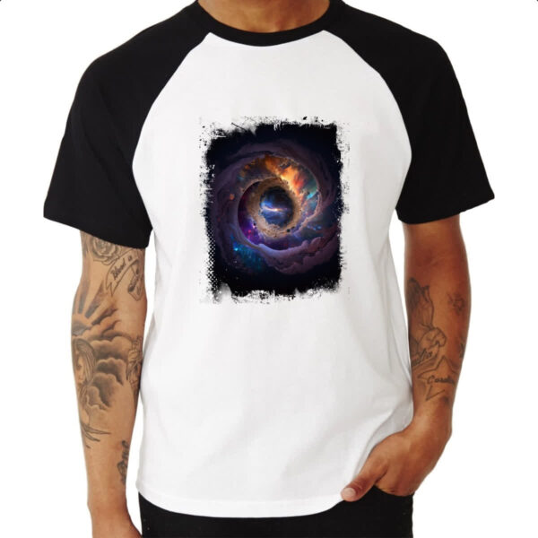 Camiseta Raglan Big Bang Universo 4 - Imagem 3