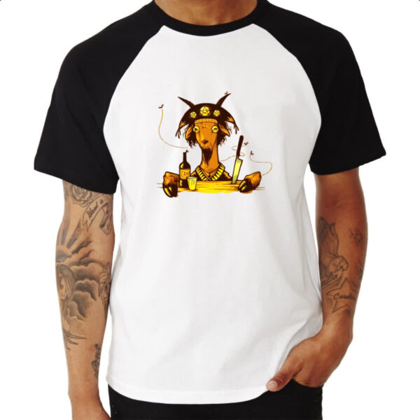 Camiseta Raglan Bode arretado - Imagem 3