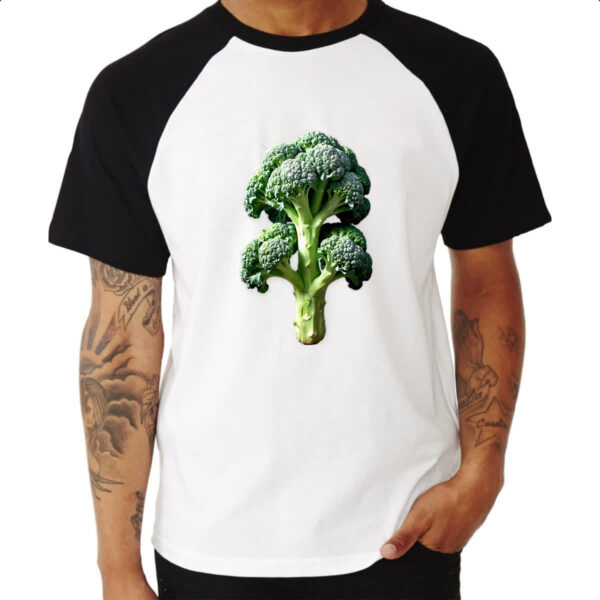 Camiseta Raglan Brocolis - Imagem 3
