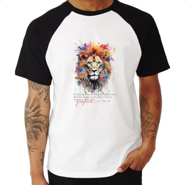 Camiseta Raglan Yeshua Ap 5-5 - Imagem 3