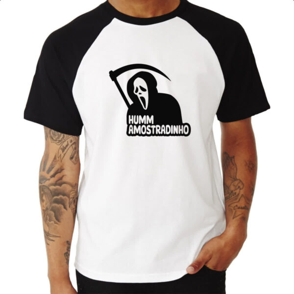 Camiseta Raglan Humm amostradinho - Imagem 3