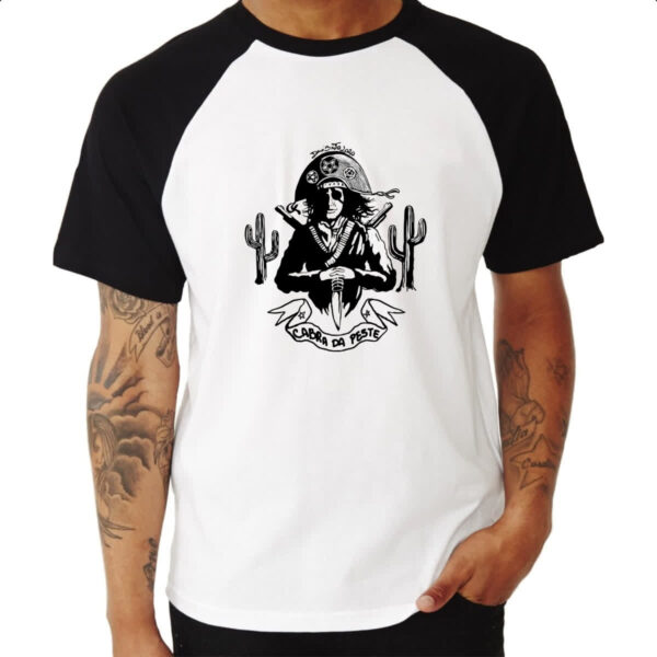 Camiseta Raglan Cabra da peste - Imagem 3