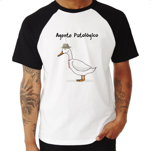 Camiseta Raglan Agente patologico - Imagem 3
