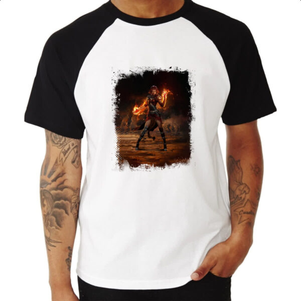 Camiseta Raglan Chandra - Catalisadora da chama - Imagem 3
