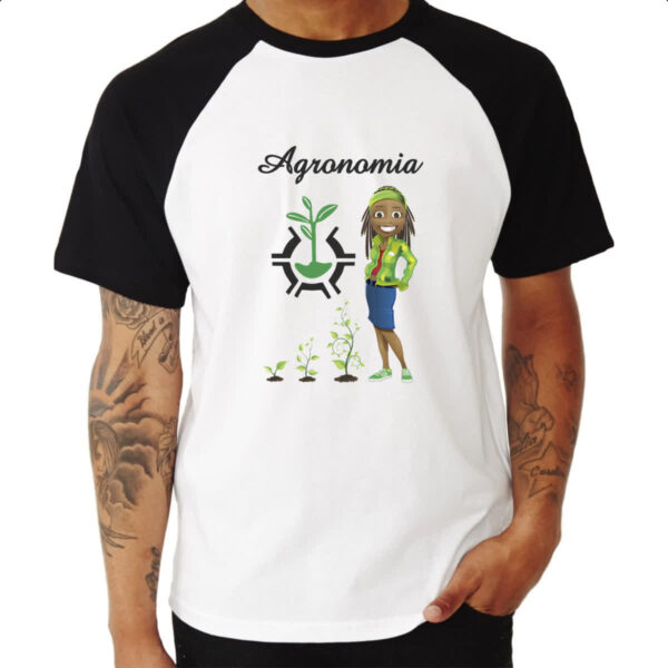 Camiseta Raglan Agronomia - Imagem 3