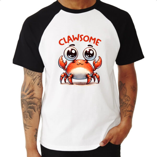 Camiseta Raglan Clawsome - Imagem 3