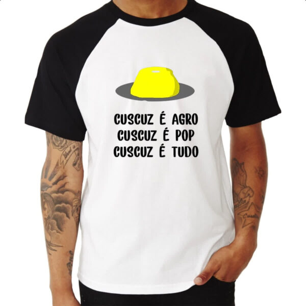 Camiseta Raglan Cucuz e agro - Imagem 3