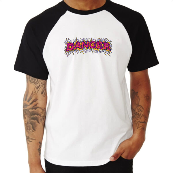 Camiseta Raglan Danger splash - Imagem 3