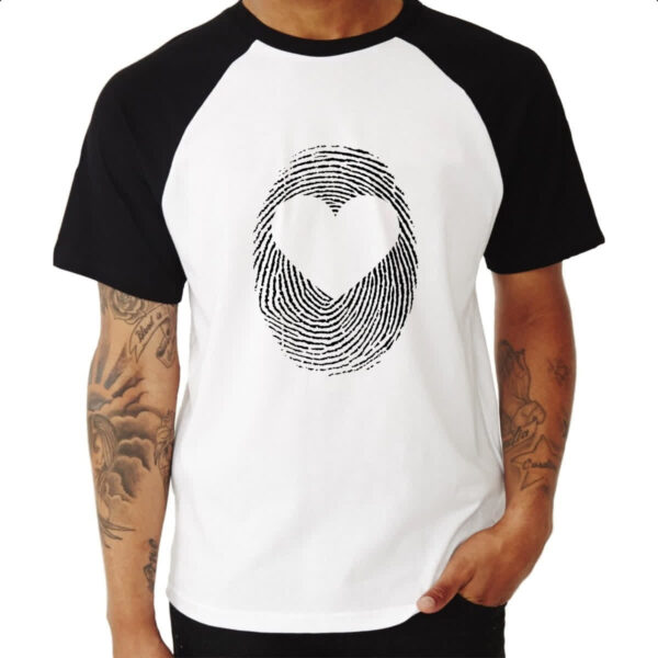 Camiseta Raglan Digital do amor - Imagem 3