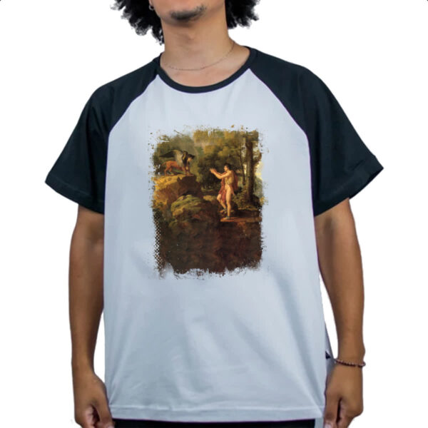 Camiseta Raglan Edipo e a esfinge - Imagem 4