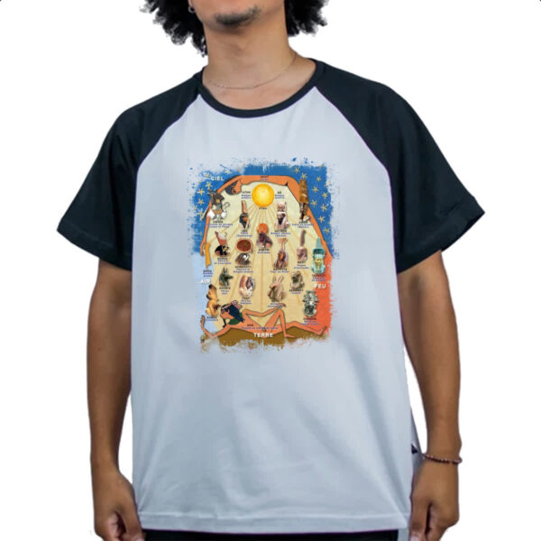 Camiseta Raglan Egito Deus Hierarquia - Imagem 4