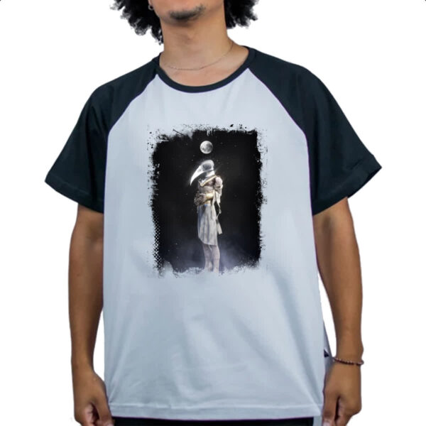 Camiseta Raglan Egito Deus Konshu - Imagem 4