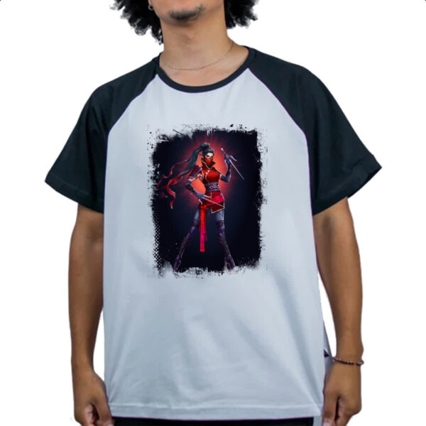 Camiseta Raglan Empires and Puzzles Heroi Granada - Imagem 4