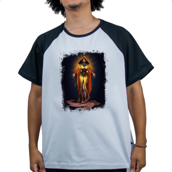 Camiseta Raglan Empires and Puzzles Heroi Onatel - Imagem 4