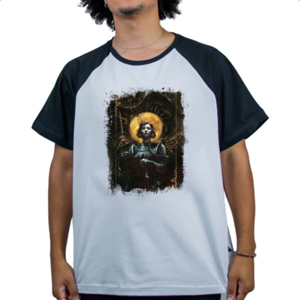 Camiseta Raglan Joana Darc - Imagem 4