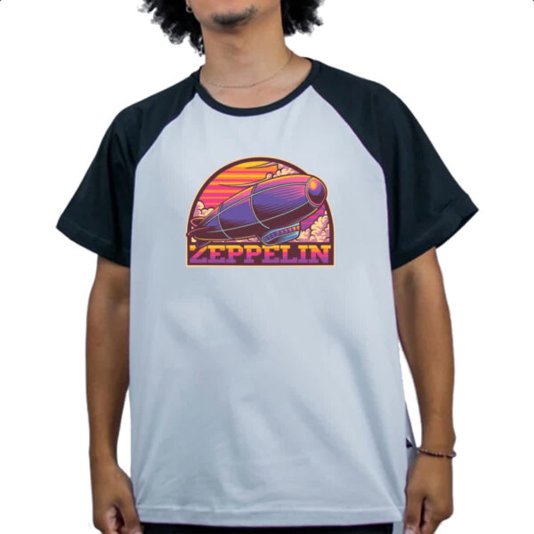 Camiseta Raglan Zeppelin - Imagem 4