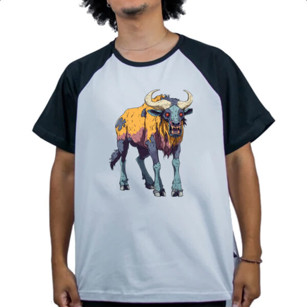 Camiseta Raglan Zumbi Bufalo - Imagem 4