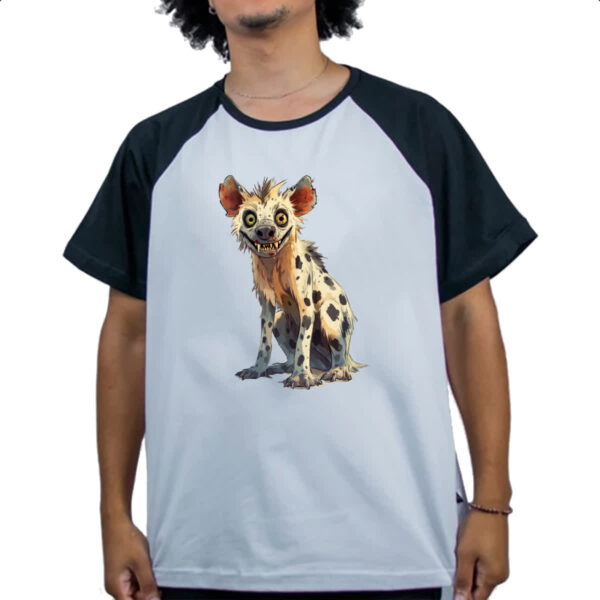 Camiseta Raglan Zumbi Hiena - Imagem 4