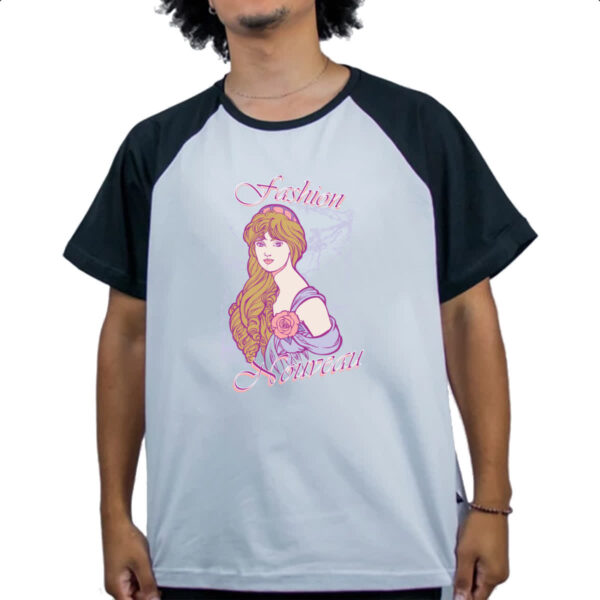 Camiseta Raglan Fashion nouveau - Imagem 4