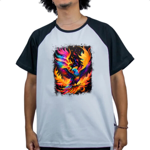 Camiseta Raglan Fenix Mitologica - Imagem 4
