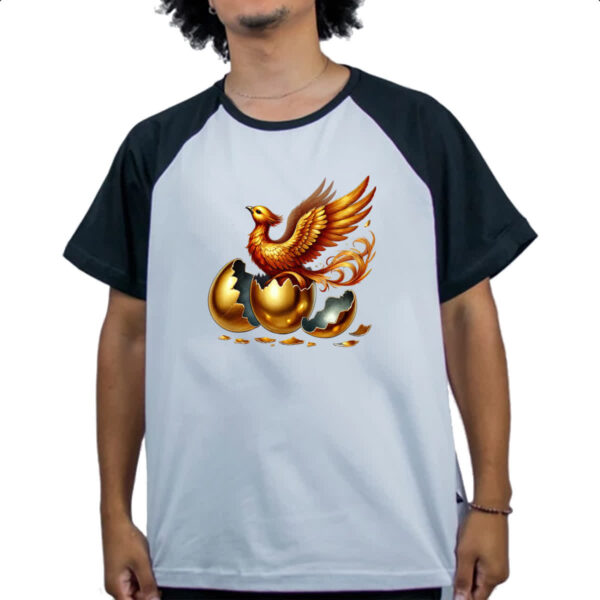 Camiseta Raglan Fenix nascendo - Imagem 4