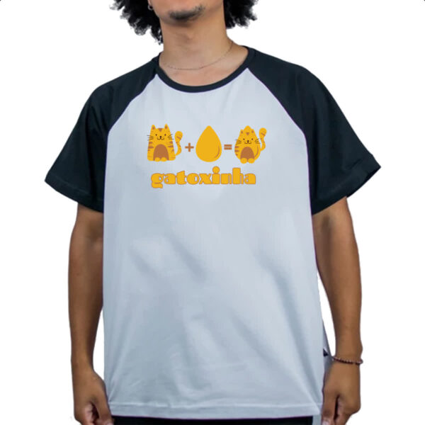 Camiseta Raglan Gatoxinha - Imagem 4