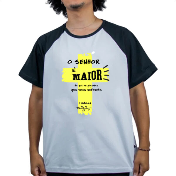 Camiseta Raglan Gospel Joao 4.4 - Imagem 4