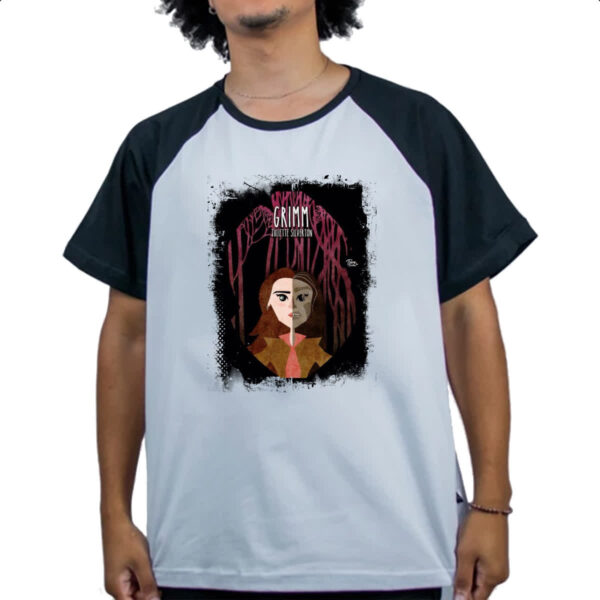 Camiseta Raglan Grimm Juliette Silverton Arte - Imagem 4
