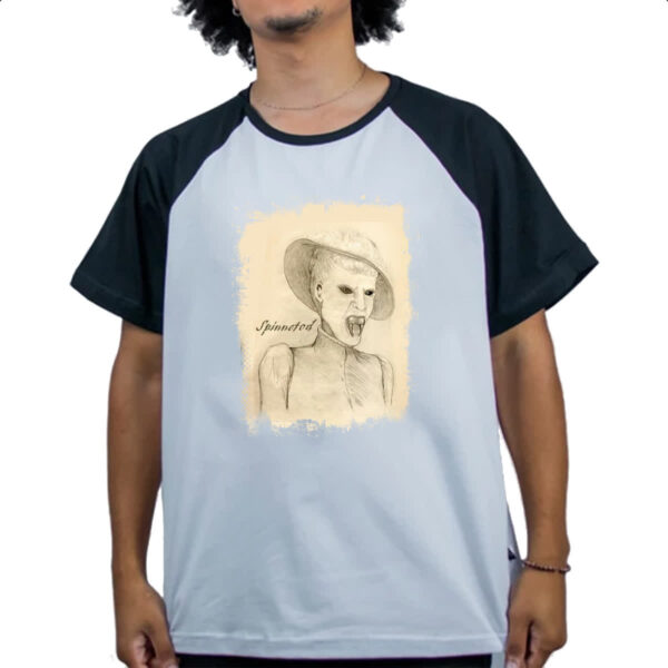 Camiseta Raglan Grimm Livro Spinnetod - Imagem 4
