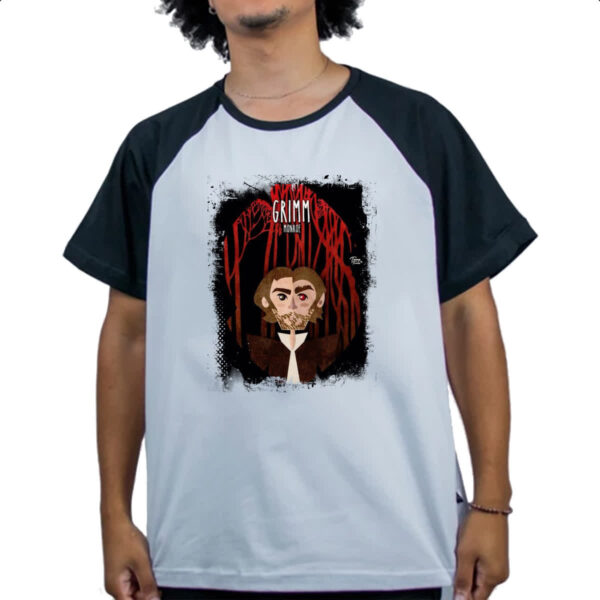 Camiseta Raglan Grimm Monroe Arte - Imagem 4