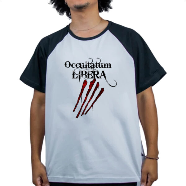 Camiseta Raglan Grimm Occultatum Libera Medieval - Imagem 4