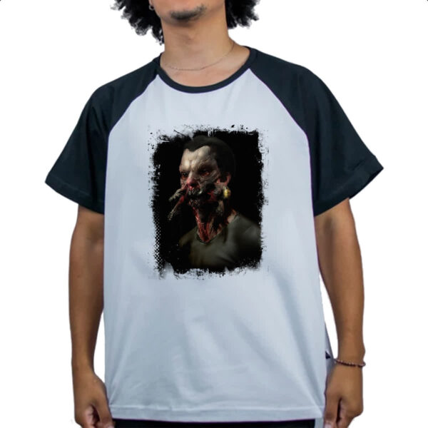 Camiseta Raglan Grimm Wesen Musasat Alsh-Shabab - Imagem 4