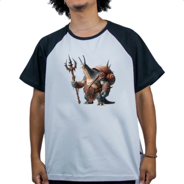Camiseta Raglan Guerreiro Caramujo - Imagem 4