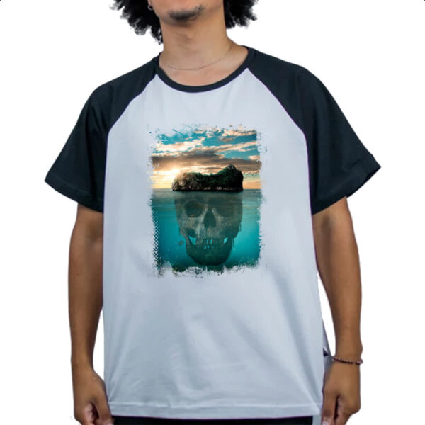 Camiseta Raglan Ilha da caveira 4 - Imagem 4