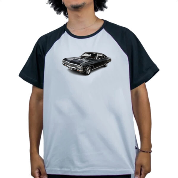 Camiseta Raglan Impala 1967 - Imagem 4