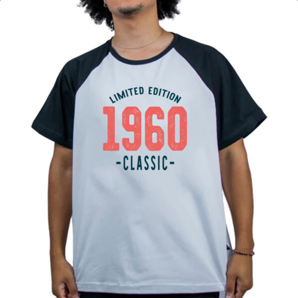 Camiseta Raglan Limited Edition Classic 1960 - Imagem 4