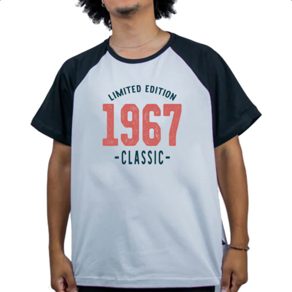 Camiseta Raglan Limited Edition Classic 1967 - Imagem 4
