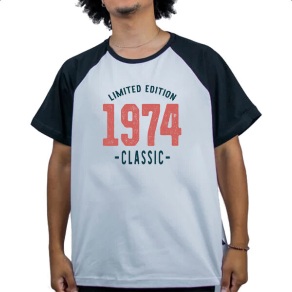 Camiseta Raglan Limited Edition Classic 1974 - Imagem 4