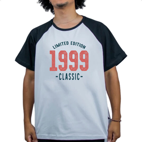 Camiseta Raglan Limited Edition Classic 1999 - Imagem 4